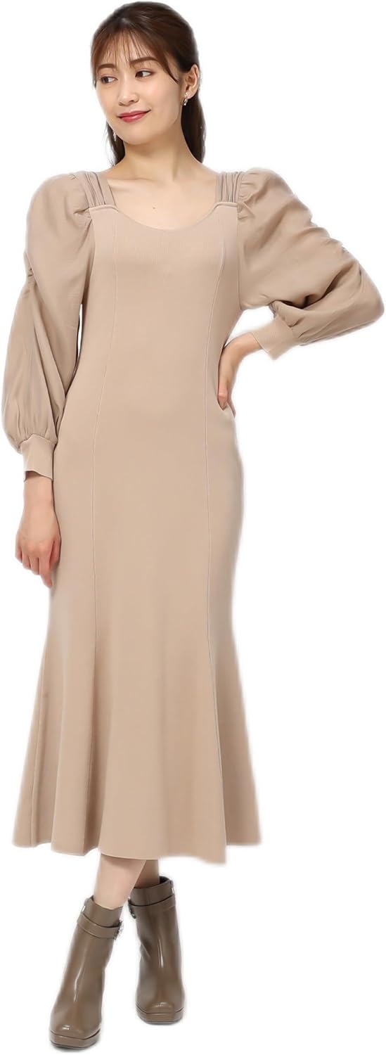MISCH MASCH ミッシュマッシュ シアースリーブマーメイドワンピース Amazon.co.jp: [ミッシュマッシュ] カジュアルドレス シアー